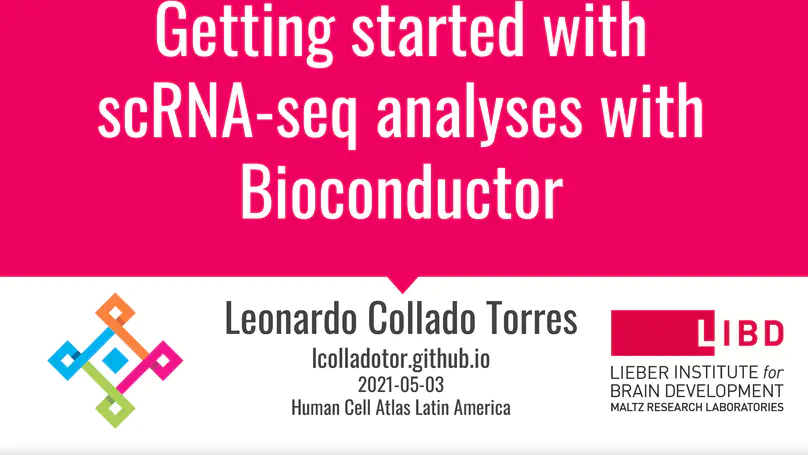 Getting started with scRNA-seq analyses with Bioconductor