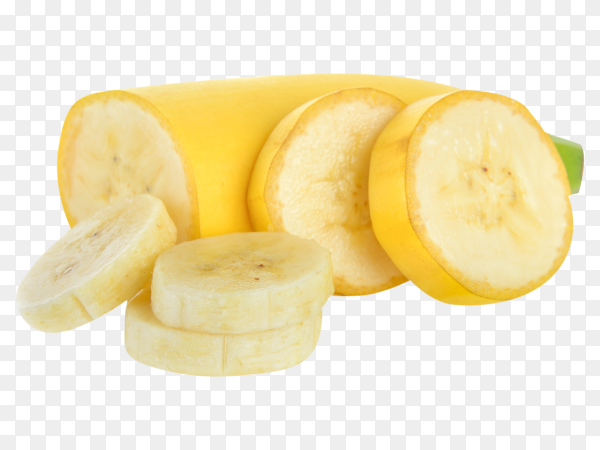 Banana sliced