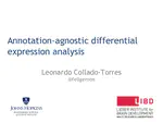 Annotation-agnostic differential expression analysis