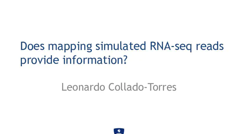Does mapping simulated RNA-seq reads provide information?
